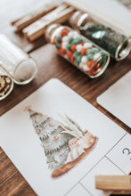 Load image into Gallery viewer, CHRISTMAS COUNT &amp; CLIP CARDS AND MATCHING ACTIVITY FREEBIE
