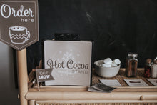Load image into Gallery viewer, HOT COCOA STAND CHRISTMAS  DRAMATIC PLAY SET
