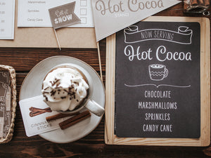 HOT COCOA STAND CHRISTMAS  DRAMATIC PLAY SET