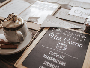 HOT COCOA STAND CHRISTMAS  DRAMATIC PLAY SET
