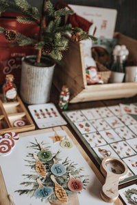 HOLLY JOLLY CHRISTMAS MORNING BASKET