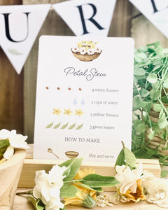 POTION PLAY RECIPE CARDS