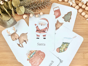 CHRISTMAS FLASH CARDS