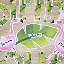 Load image into Gallery viewer, FLAMINGO BIRTHDAY DISPLAY
