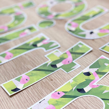Load image into Gallery viewer, FLAMINGO BIRTHDAY DISPLAY
