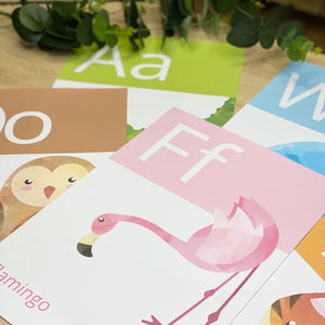 WATERCOLOUR ALPHABET POSTERS