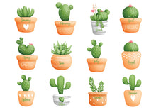 Load image into Gallery viewer, BOHO CACTUS BIRTHDAY CHART
