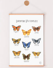 Load image into Gallery viewer, EUROPEAN BUTTERFLY PRINT
