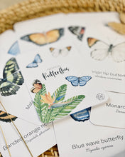Load image into Gallery viewer, TROPICAL BUTTERFLY SPECIES CARDS

