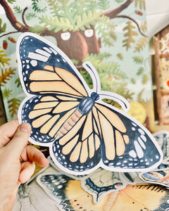 LARGE BUTTERFLY CUT OUTS