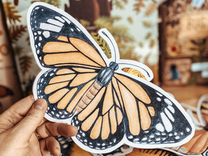 LARGE BUTTERFLY CUT OUTS
