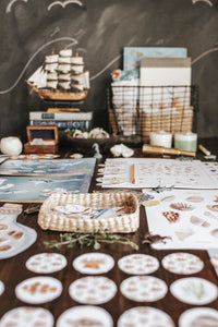 OCEANOGRAPHY MORNING BASKET