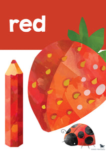 RAINBOW WATERCOLOUR COLOUR POSTERS